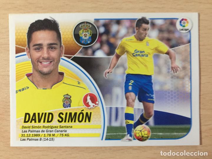 Cromos de f&uacute;tbol: 2016-2017 - 3 DAVID SIMON - UD LAS PALMAS - ESTE - Foto 1