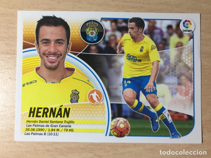 Cromos de f&uacute;tbol: 2016-2017 - 9 HERNAN - UD LAS PALMAS - ESTE - Foto 1