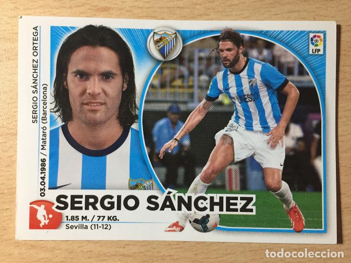 Cromos de f&uacute;tbol: 2014-2015 - 6 SERGIO SANCHEZ - MALAGA CF - ESTE - Foto 1