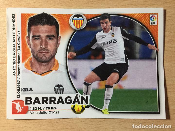 Cromos de f&uacute;tbol: 2014-2015 - 4 BARRAGAN - VALENCIA CF - ESTE - Foto 1