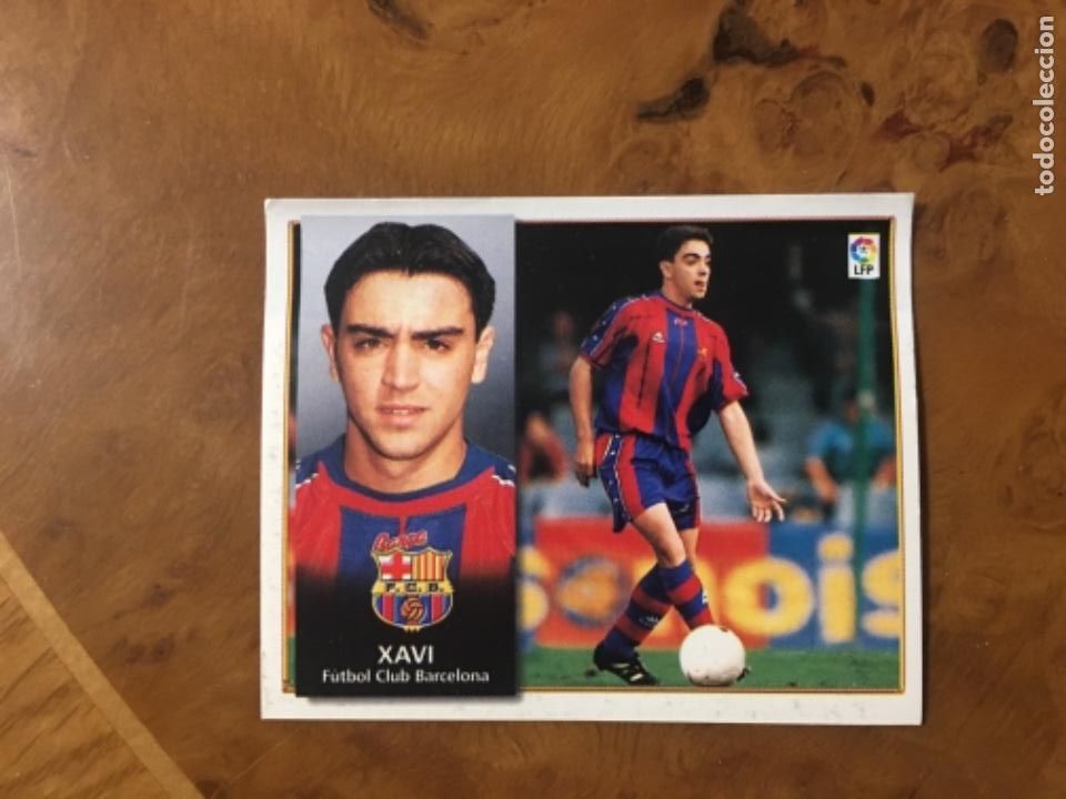 Cromos de f&uacute;tbol: Xavi 1998 99 ventanilla - Foto 1