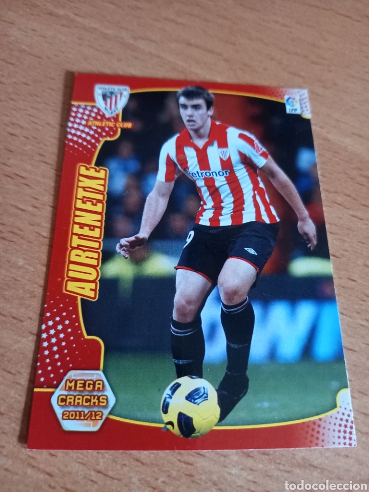 Cromos de f&uacute;tbol: Panini Megacracks 2011 2012 11 12 8 Aurtenetxe Athletic de Bilbao