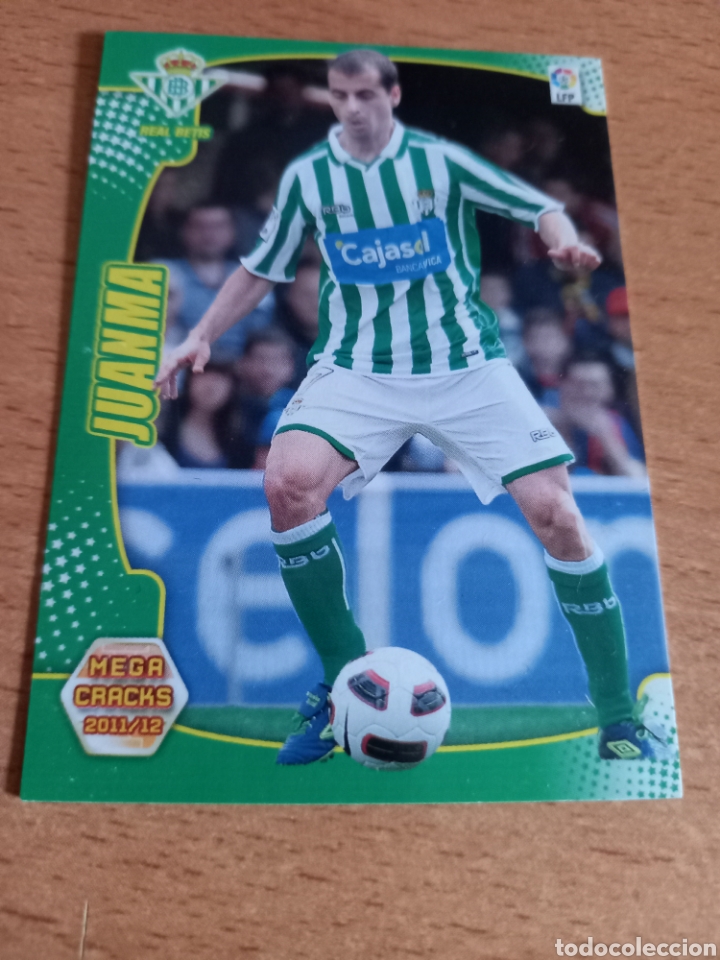 Figurine di Calcio: Panini megacracks 2011 2012 11 12 68 Juanma Real Betis