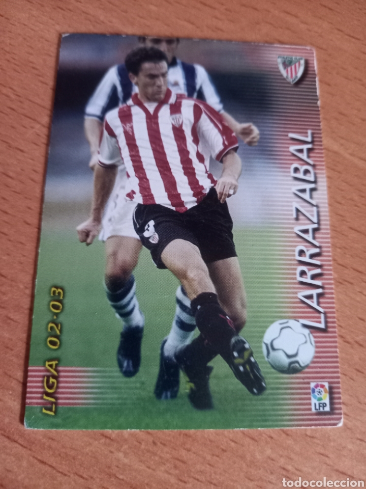 Fu&szlig;ball-Sticker: Panini megacracks megafichas 2002 2003 02 03 28 Larrazabal Athletic de Bilbao