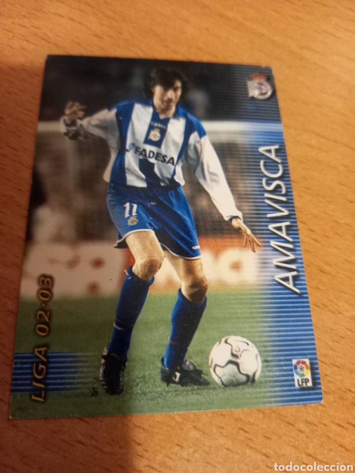 Fu&szlig;ball-Sticker: Panini megacracks megafichas 2002 2003 02 03 122 Amavisca Deportivo de la Coru&ntilde;a