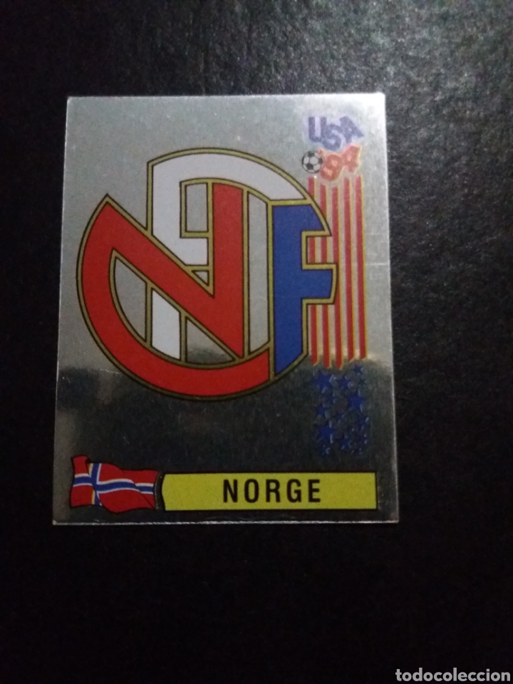 Cromos de f&uacute;tbol: 344 - ESCUDO EMBLEMA -NORGE - USA 94 - PANINI 1994 - NUNCA PEGADO,- ES EL DE LA IMAGEN