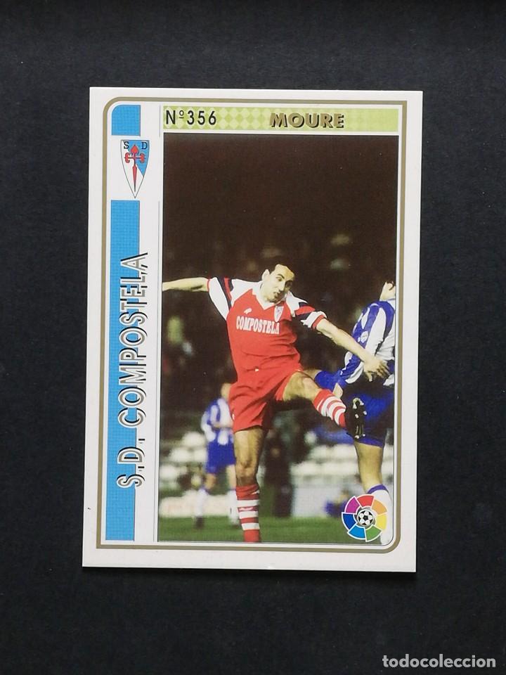 Fu&szlig;ball-Sticker: #356 MOURE SD COMPOSTELA LAS FICHAS DE LA LIGA 94 95 MUNDICROMO 1994 1995