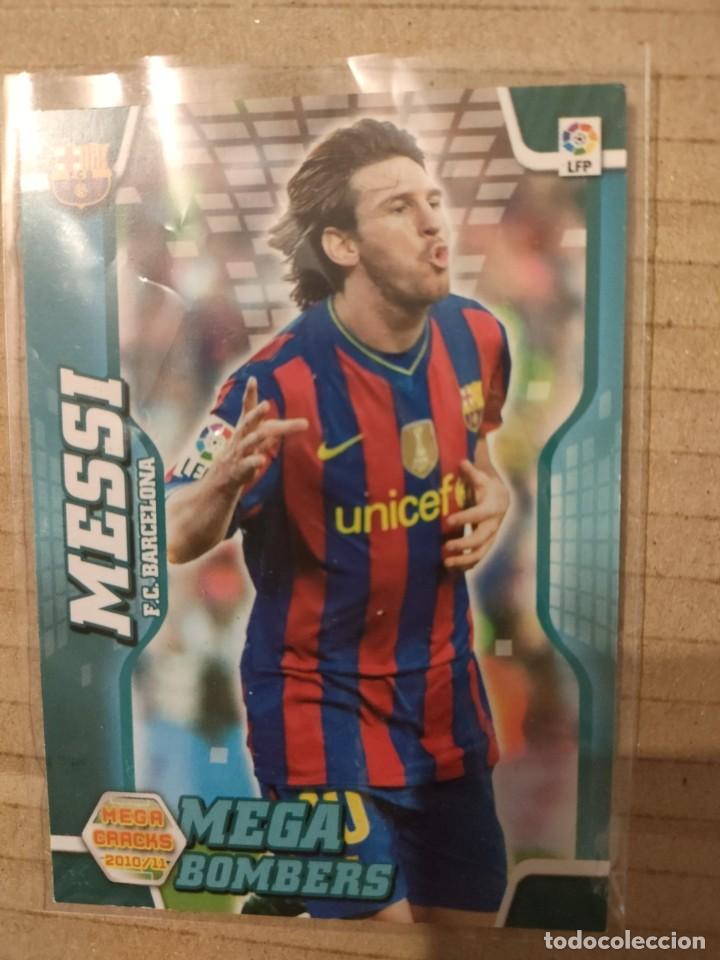 Cromos de f&uacute;tbol: MESSI MEGA BOMBERS 2010 - 2011 - Foto 1