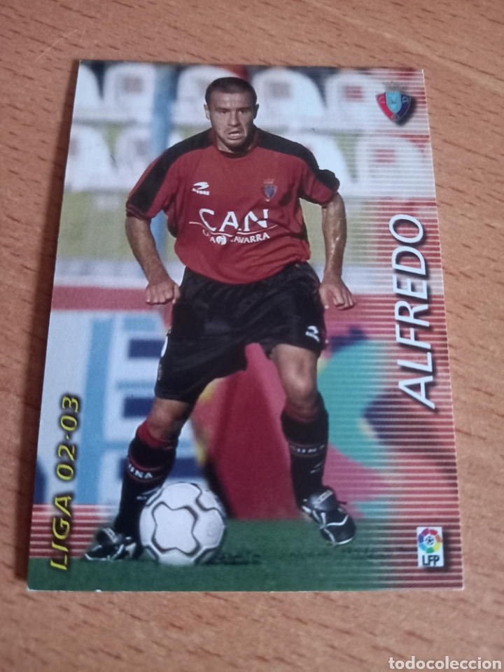 Cromos de Futebol: Panini megacracks megafichas 2002 2003 02 03 211 Alfredo Osasuna