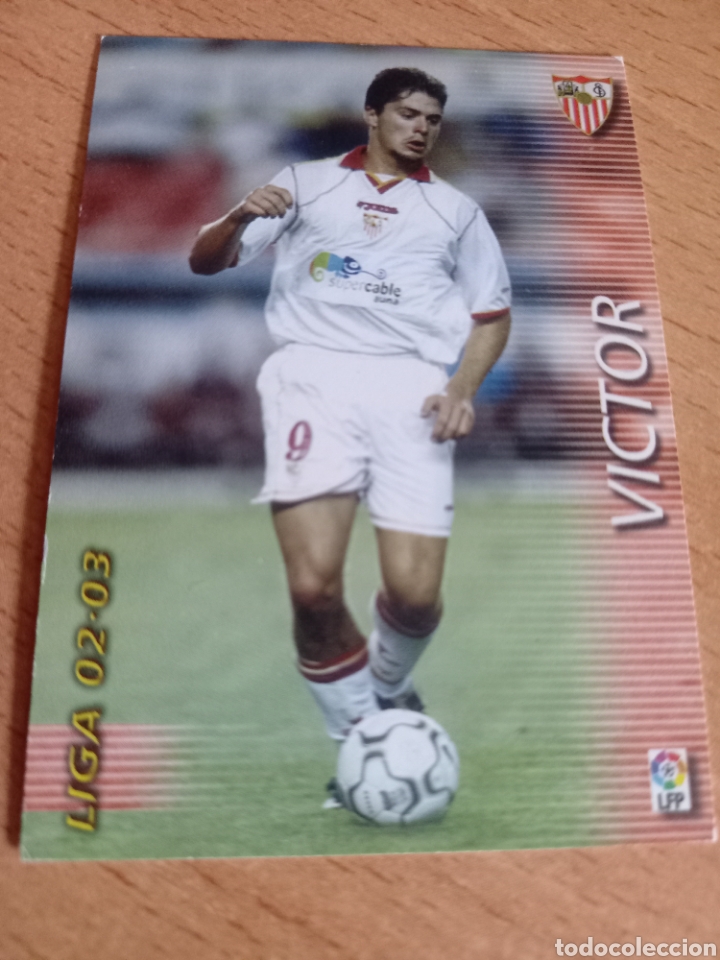 Cromos de Futebol: Panini megacracks megafichas 2002 2003 02 03 285 V&iacute;ctor Sevilla
