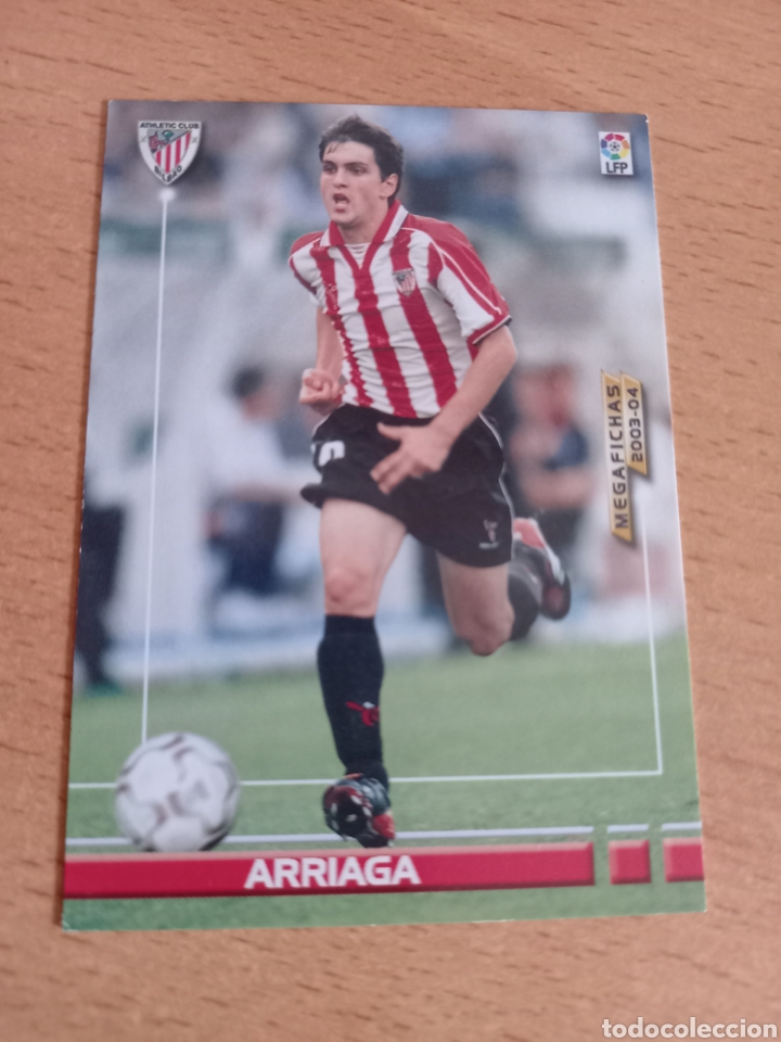 Cartes &agrave; collectionner de Football: Panini megacracks megafichas 2003 2004 03 04 33 Arriaga Athletic de Bilbao