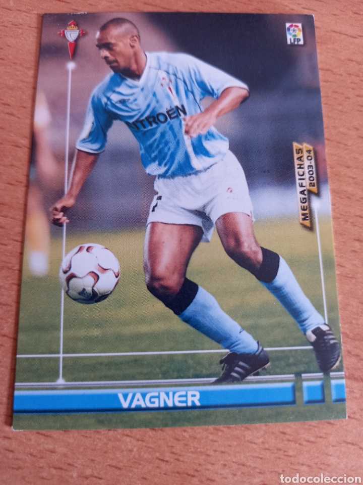 Figurine di Calcio: Panini megacracks megafichas 2003 2004 03 04 101 Vagner Celta de Vigo