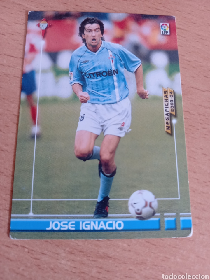 Fu&szlig;ball-Sticker: Panini megacracks megafichas 2003 2004 03 04 102 Jos&eacute; Ignacio Celta de Vigo