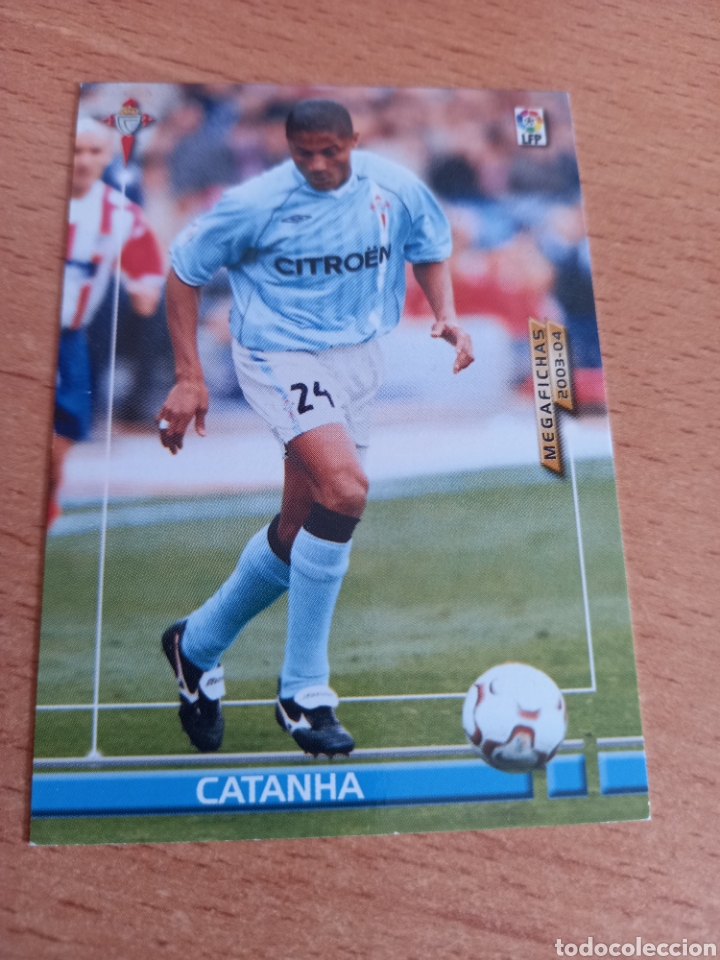 Figurine di Calcio: Panini megacracks megafichas 2003 2004 03 04 108 Catanha Celta de Vigo