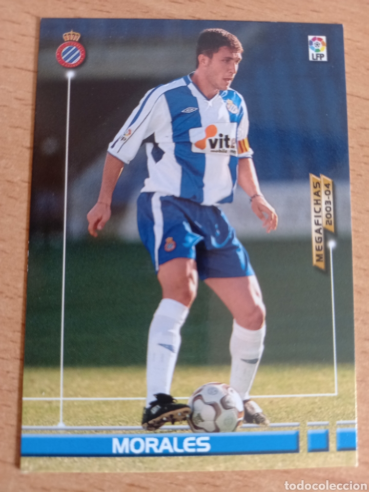 Fu&szlig;ball-Sticker: Panini megacracks megafichas 2003 2004 03 04 135 Morales Espanyol