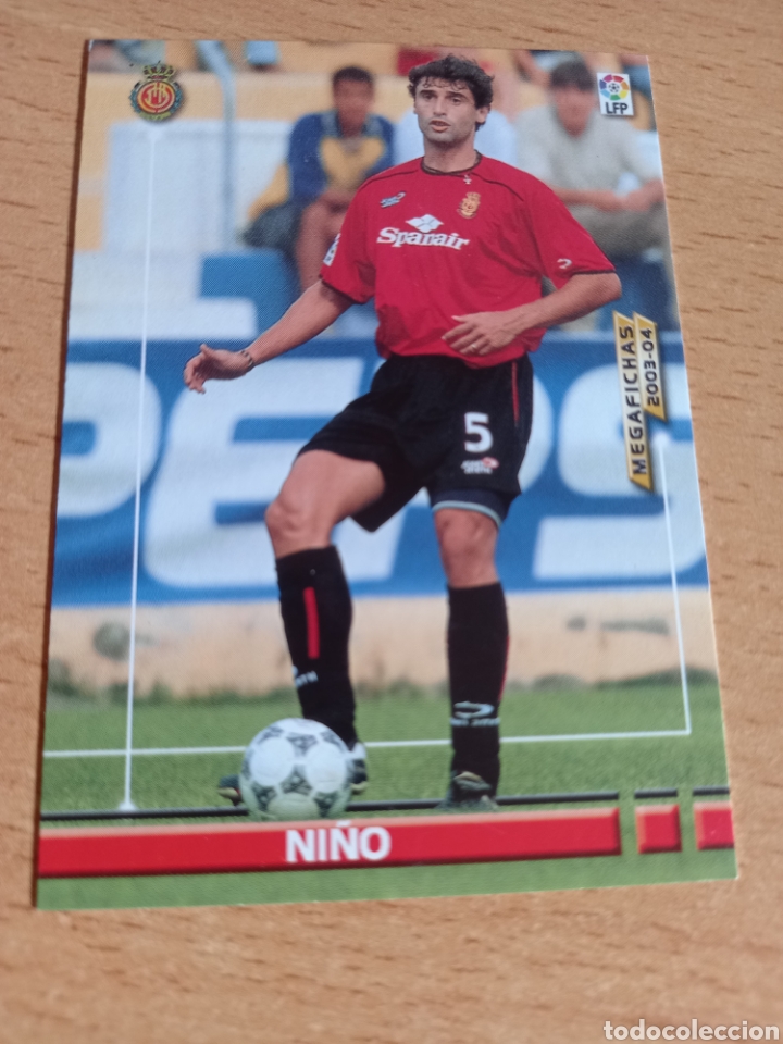 Fu&szlig;ball-Sticker: Panini megacracks megafichas 2003 2004 03 04 187 Ni&ntilde;o Mallorca
