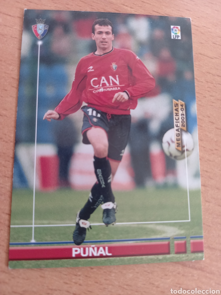Fu&szlig;ball-Sticker: Panini megacracks megafichas 2003 2004 03 04 226 Pu&ntilde;a Osasuna l