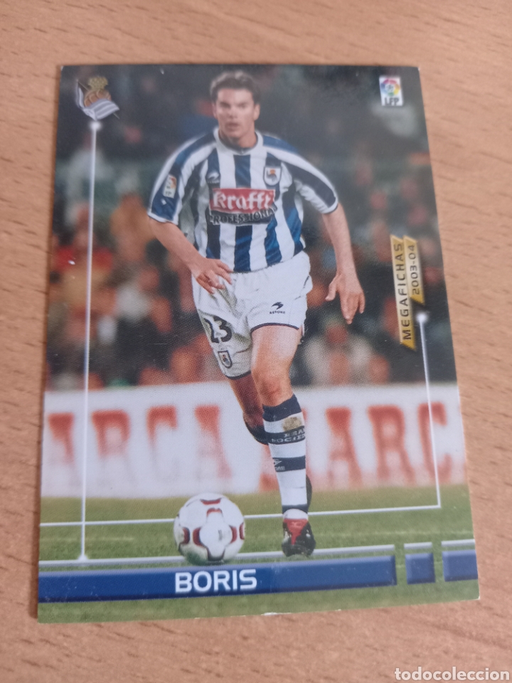 Figurine di Calcio: Panini megacracks megafichas 2003 2004 03 04 277 Boris Real Sociedad