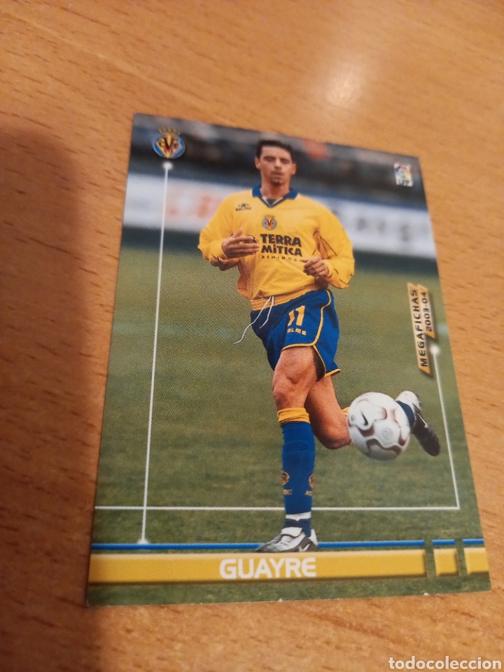 Fu&szlig;ball-Sticker: Panini megacracks megafichas 2003 2004 03 04 339 Guayre Villarreal
