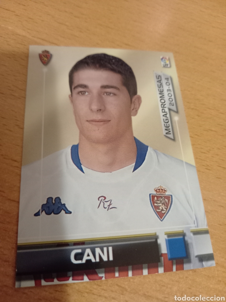 Fu&szlig;ball-Sticker: Panini megacracks megafichas 2003 2004 03 04 399 Cani Real Zaragoza megapromesas
