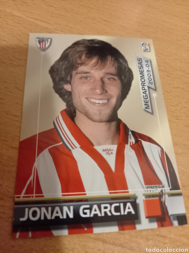 Fu&szlig;ball-Sticker: Panini megacracks megafichas 2003 2004 03 04 400 Jonan Garc&iacute;a Athletic de Bilbao megapromesas