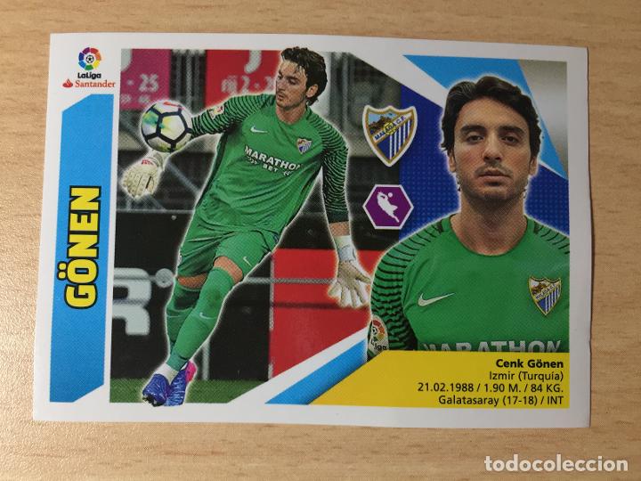 Cromos de f&uacute;tbol: 2017-2018 - 2 G&Ouml;NEN - MALAGA CF - ESTE - Foto 1