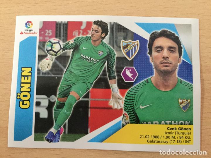Cromos de f&uacute;tbol: 2017-2018 - 2 G&Ouml;NEN - MALAGA CF - ESTE - Foto 1