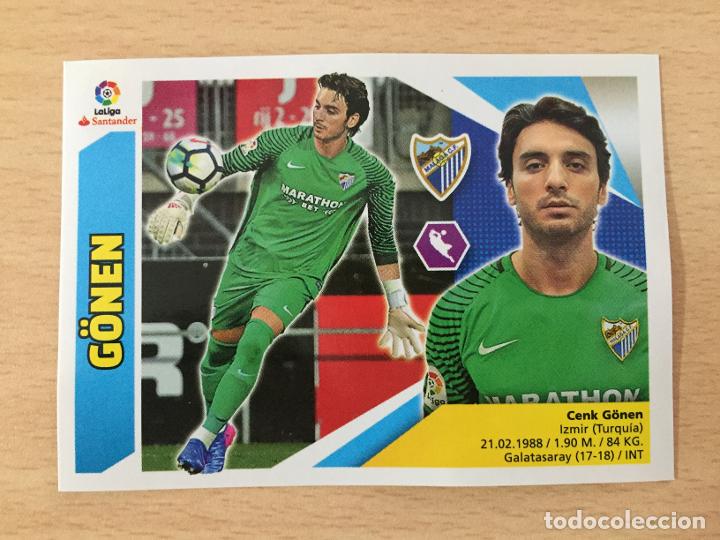 Cromos de f&uacute;tbol: 2017-2018 - 2 G&Ouml;NEN - MALAGA CF - ESTE - Foto 1