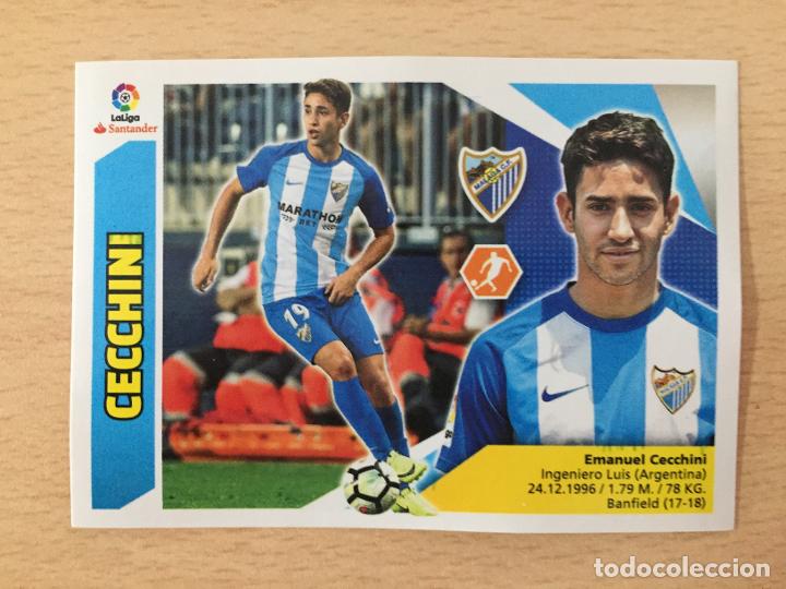 Cromos de f&uacute;tbol: 2017-2018 - 11 BIS CECCHINI - MALAGA CF - ESTE - Foto 1