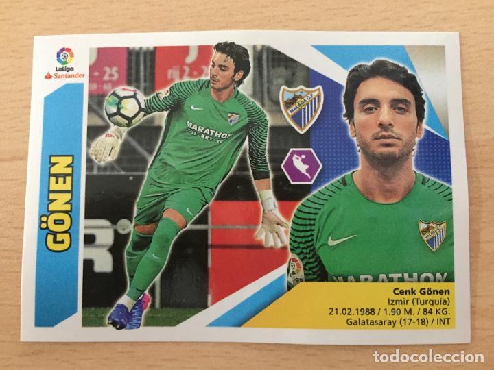 Cromos de f&uacute;tbol: 2017-2018 - 2 G&Ouml;NEN - MALAGA CF - ESTE - Foto 1