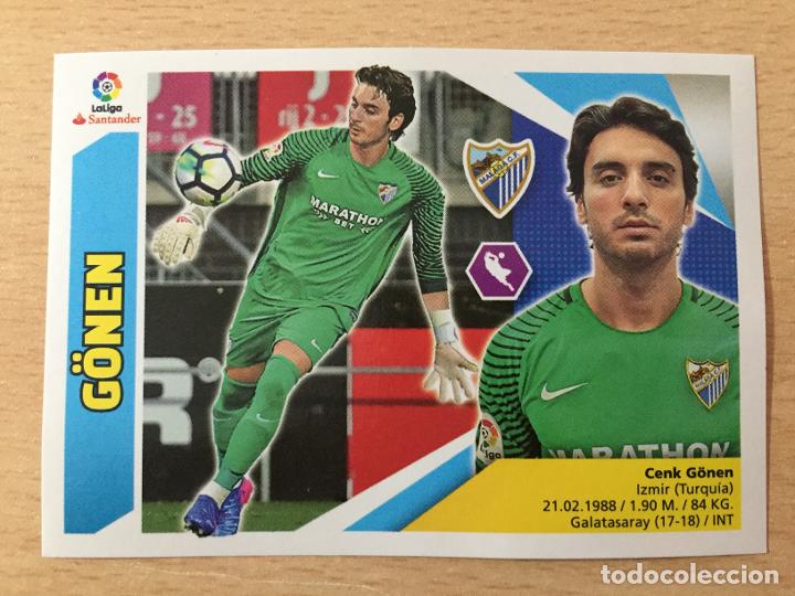 Cromos de f&uacute;tbol: 2017-2018 - 2 G&Ouml;NEN - MALAGA CF - ESTE - Foto 1
