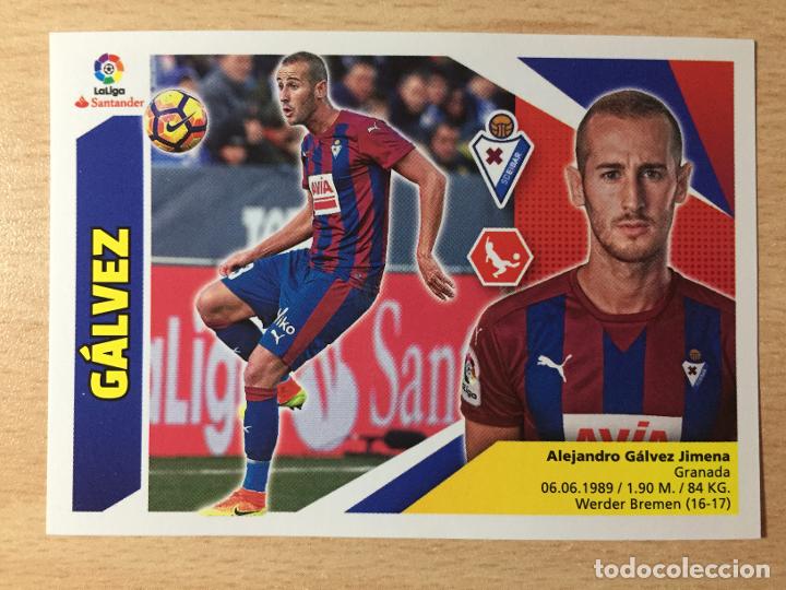 Cromos de f&uacute;tbol: 2017-2018 - 7A GALVEZ - SD EIBAR - ESTE - Foto 1