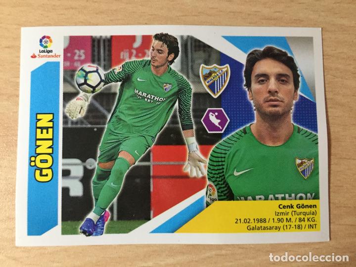 Cromos de f&uacute;tbol: 2017-2018 - 2 G&Ouml;NEN - MALAGA CF - ESTE - Foto 1