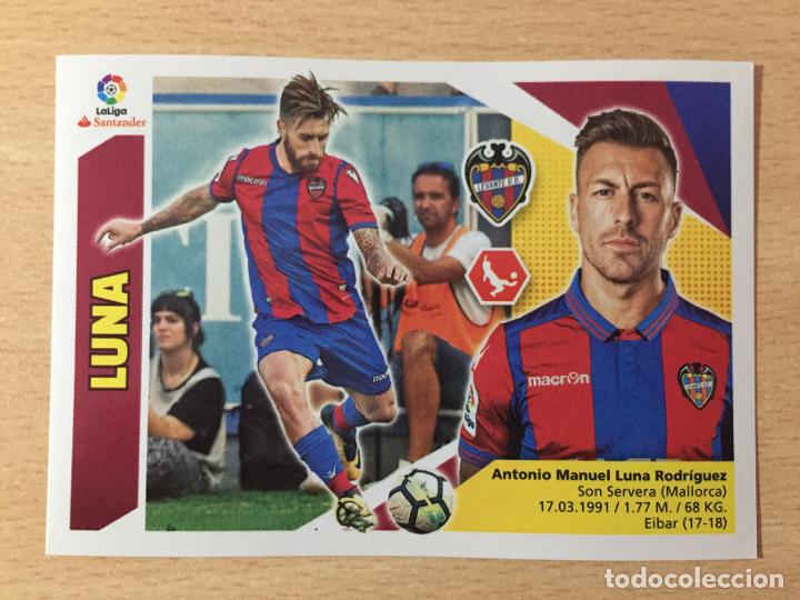 Cromos de f&uacute;tbol: 2017-2018 - 7B LUNA - LEVANTE UD - ESTE - Foto 1
