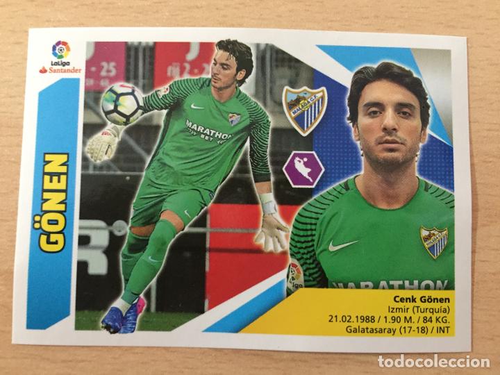 Cromos de f&uacute;tbol: 2017-2018 - 2 G&Ouml;NEN - MALAGA CF - ESTE - Foto 1