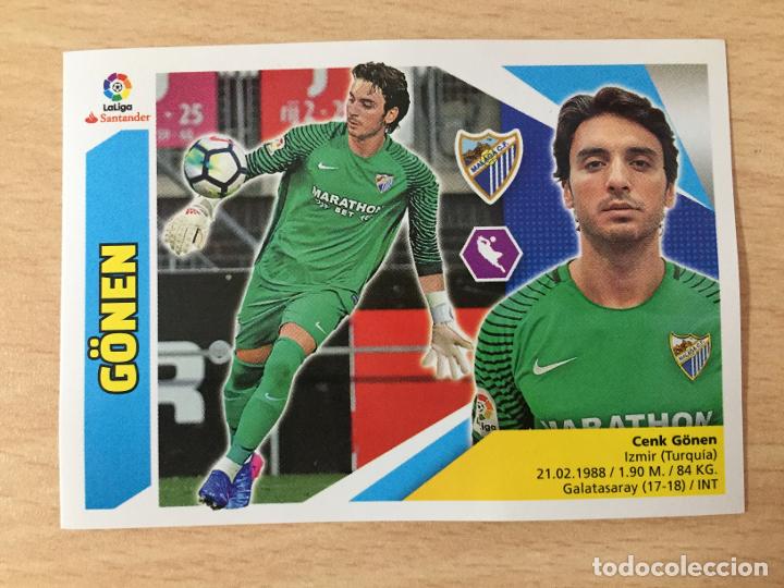 Cromos de f&uacute;tbol: 2017-2018 - 2 G&Ouml;NEN - MALAGA CF - ESTE - Foto 1