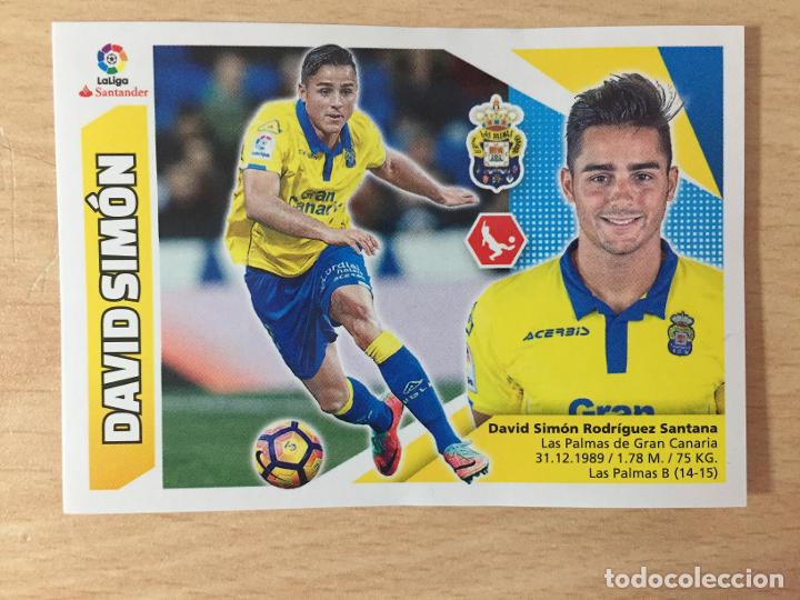 Cromos de f&uacute;tbol: 2017-2018 - 3B DAVID SIMON - UD LAS PALMAS - ESTE - Foto 1
