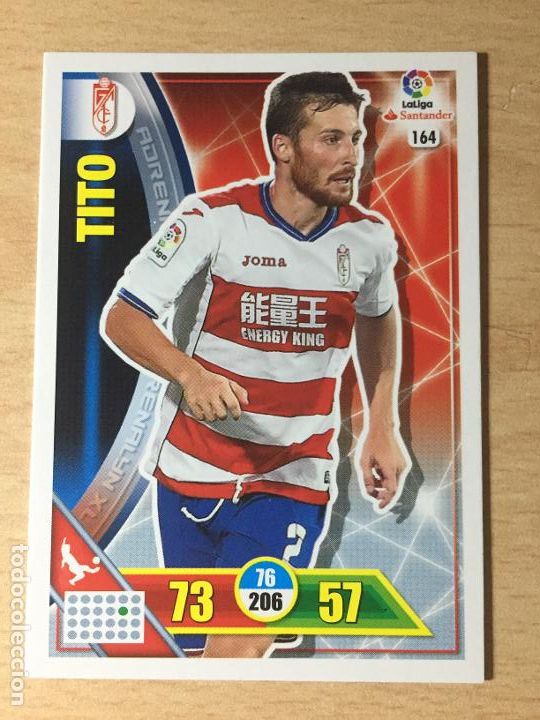 Cromos de f&uacute;tbol: 2016-2017 - 164 TITO - GRANADA CF - ADRENALYN - Foto 1