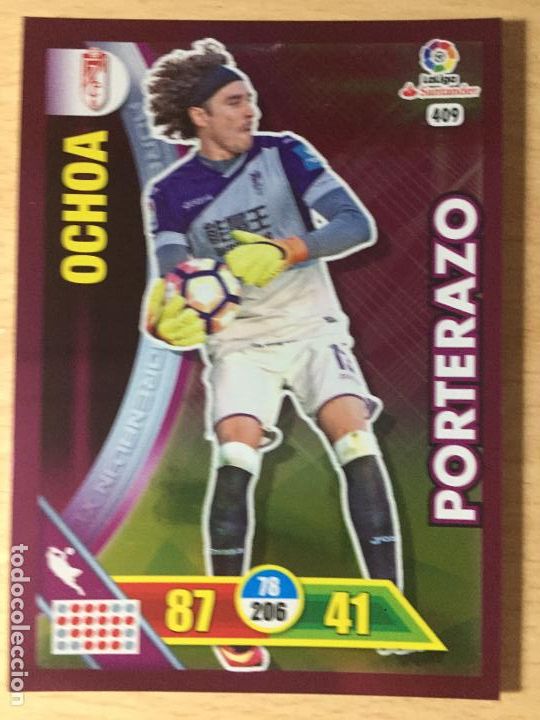 Cromos de f&uacute;tbol: 2016-2017 - 409 OCHOA - GRANADA CF - ADRENALYN - Foto 1