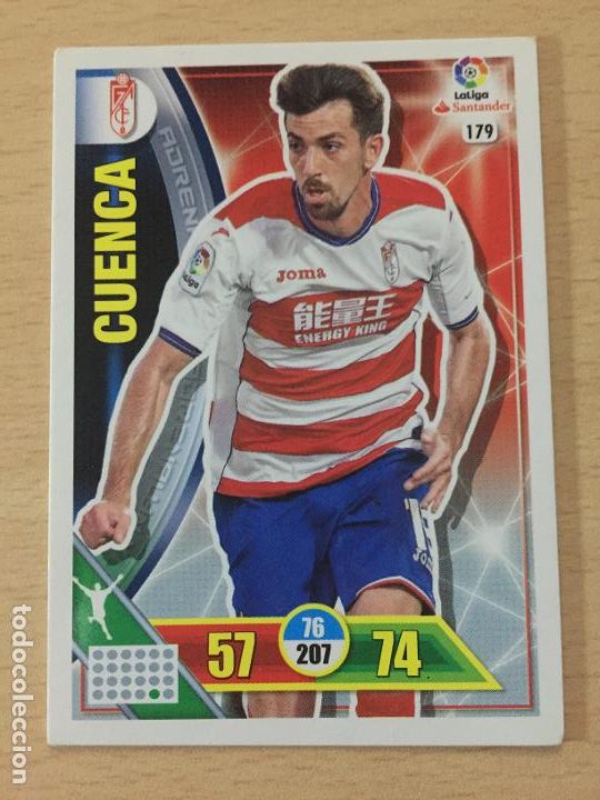Cromos de f&uacute;tbol: 2016-2017 - 179 CUENCA - GRANADA CF - ADRENALYN - Foto 1