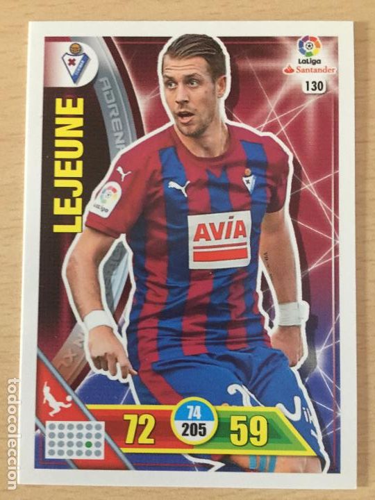 Cromos de f&uacute;tbol: 2016-2017 - 130 LEJEUNE - SD EIBAR - ADRENALYN - Foto 1