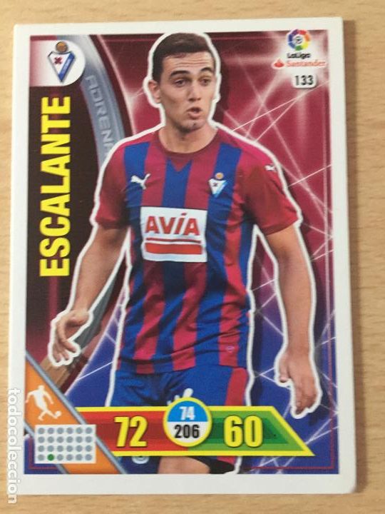 Cromos de f&uacute;tbol: 2016-2017 - 133 ESCALANTE - SD EIBAR - ADRENALYN - Foto 1