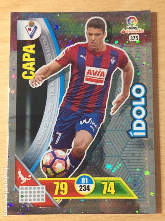 Cromos de f&uacute;tbol: 2016-2017 - 375 CAPA - SD EIBAR - ADRENALYN - Foto 1