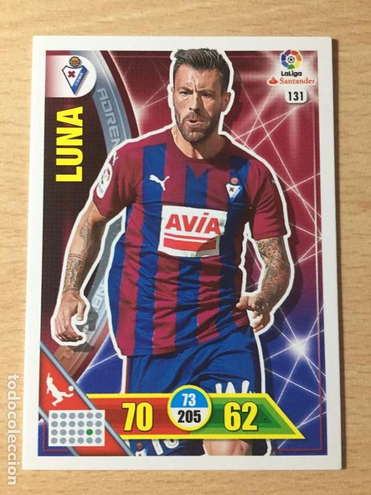 Cromos de f&uacute;tbol: 2016-2017 - 131 LUNA - SD EIBAR - ADRENALYN - Foto 1
