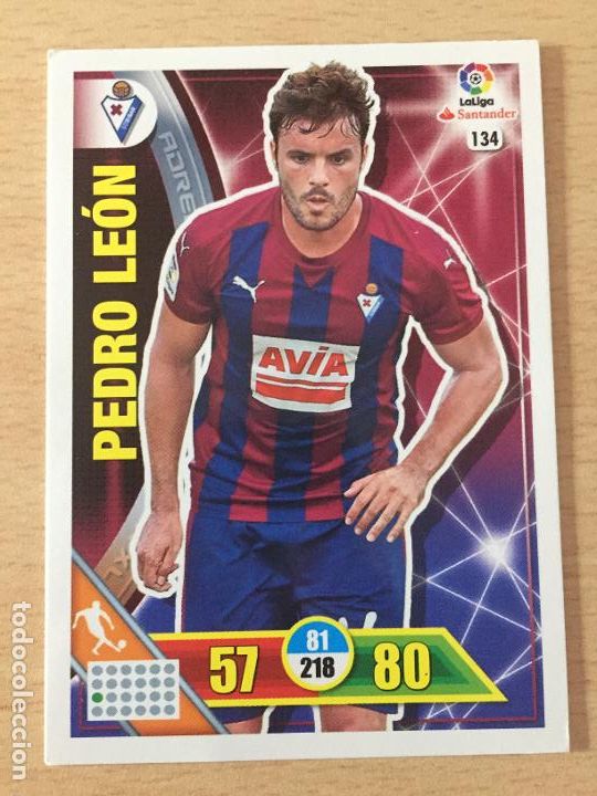 Cromos de f&uacute;tbol: 2016-2017 - 134 PEDRO LEON - SD EIBAR - ADRENALYN - Foto 1