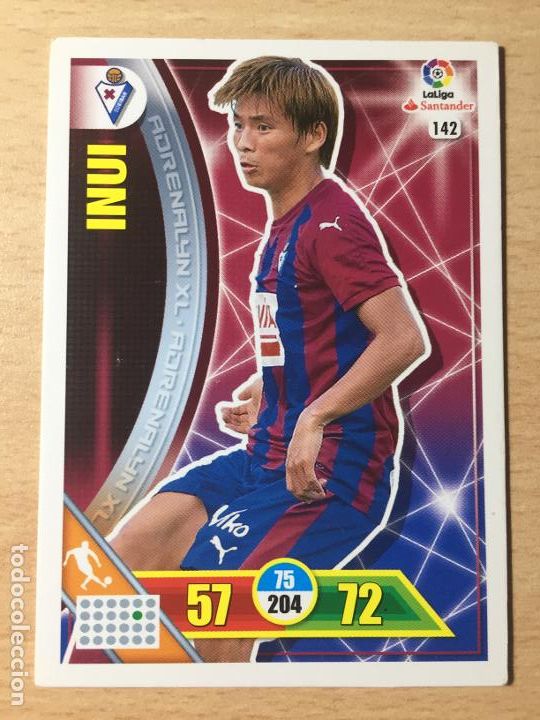 Cromos de f&uacute;tbol: 2016-2017 - 142 INUI - SD EIBAR - ADRENALYN - Foto 1