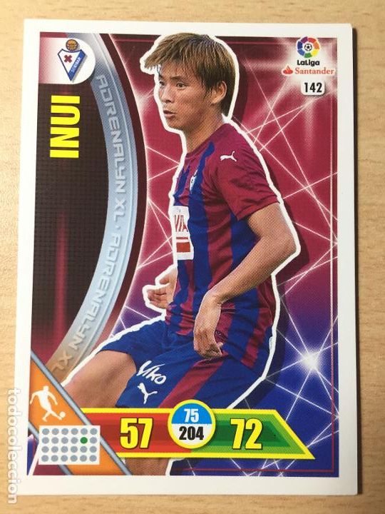 Cromos de f&uacute;tbol: 2016-2017 - 142 INUI - SD EIBAR - ADRENALYN - Foto 1