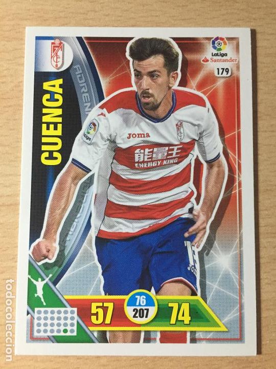 Cromos de f&uacute;tbol: 2016-2017 - 179 CUENCA - GRANADA CF - ADRENALYN - Foto 1