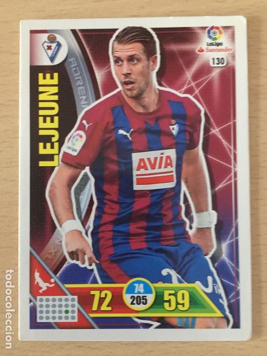 Cromos de f&uacute;tbol: 2016-2017 - 130 LEJEUNE - SD EIBAR - ADRENALYN - Foto 1