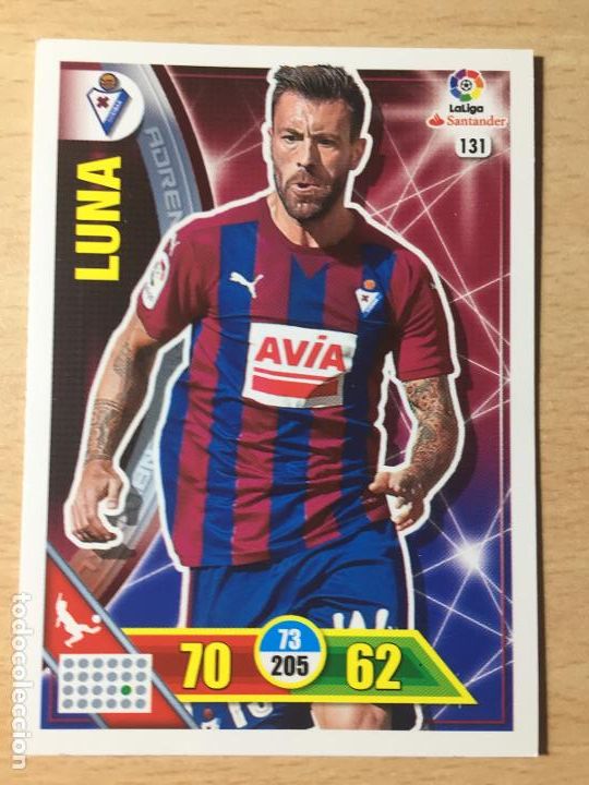 Cromos de f&uacute;tbol: 2016-2017 - 131 LUNA - SD EIBAR - ADRENALYN - Foto 1